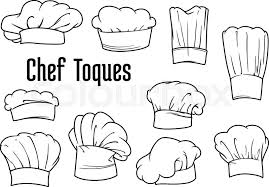 Masterchef season 2, here we go! Chef Caps Toques Or Hats Set Isolated Stock Vector Colourbox
