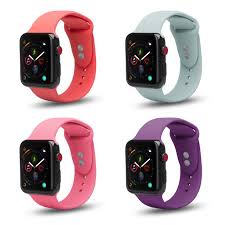 Mint offers prepaid phone plans starting at $15 per month for 3gb of data with unlimited calls and texts. Coverlab Coverlab 4 Pack Apple Watch 38 40mm Soft Silicone Sport Strap Loop Band Series 4 3 2 1 Nike Purple Mint Pink Peach Walmart Com Walmart Com