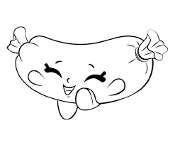 Ghosts and ghouls colouring book: Sausage Coloring Pages Coloring Home