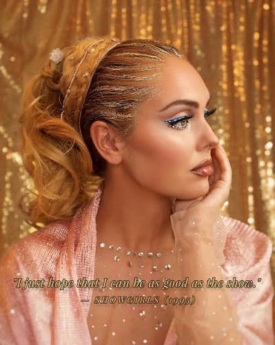 What you know about SHOWGIRLS?! (1995) 💎 In honour of @taylorswift new  album, we're revisiting the showgirl aesthetic from the now–cult classic…  Showgirls! @elizberkley Nomi is controversial, iconic, and the glam is