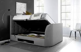 Maybe you would like to learn more about one of these? Barnard Ottoman Fabric Storage Tv Bed Artemis Light Grey