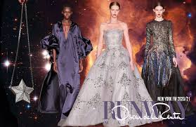 Declaro y si corresponde pago. Oscar De La Renta Fall Winter 2020 2021 New York Runway Magazine Official