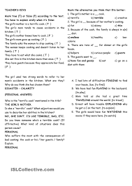 A Terrific Cook A Reading Comprehension Grammar Ing After Expressions With A œto Havea 7 Tasks Keys Incl Reading Comprehension Comprehension Grammar