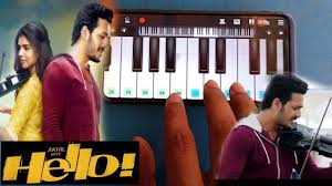Hello Taqdeer Violin Bgm Cover In Mobile Piano Akhilakkineni Kalyanipriyadarshan Youtube