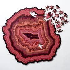 632 отметок «нравится», 53 комментариев — nervous system (@nervous.system) в instagram: Nervous System Generative Jigsaw Puzzles Orbicular Geode Puzzle