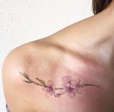 150 Cherry Blossom Tattoos Meanings Ultimate Guide 2021 Blossom Tattoo Cherry Blossom Tattoo Watercolor Tattoo Flower