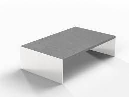 To find out how long your coffee table should be, you should first measure how long your couch is. Low Cement Coffee Table Flat By Forma Cemento Design Emiliano Scotti