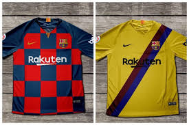 Achète les maillots du fc barcelone chez jd sports. Fc Barcelone Images Des Prochains Maillots Domicile Et Exterieur 2019 20