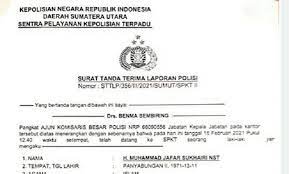 Memberikan keterangan yang terkait dengan kejadian. Bukti Bukan Pepesan Kosong Sukhairi Laporkan Dugaan Surat Mundur Ke Poldasu Beritahuta