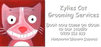 *cat services available at select salon locations. Kylies Cat Grooming Services