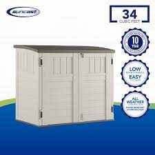 Suncast mega tall storage cabinet. Buy Suncast Bms2500 53 X 31 5 X 45 5 Horizontal Resin Outdoor Storage Shed W Floor Online In Turkey 27653120