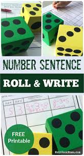 Writing Addition And Subtraction Number Sentences Math For Kids Math Games For Kids Math Centers