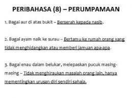 Semoga dengan adanya ini bisa memberikan sumbangan pengetahuan untuk para. Peribahasa Menengah 4 E5 Na Belayar Sampai Ke