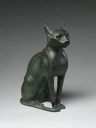 Egyptian Sculpture Of Cat From 332 To 30 Bc At The Metropolitan Museum Of Art Cats In Ancient Egypt Egyptian Cats Ancient Egyptian Art