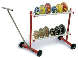 Only have to install once as our sports equipment is designed to last you a lifetime; Polanik Discus Rack Discus Throw Equipment Athletics Direct