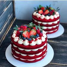 Quer Mais Dicas E Receitas Deliciosas Como Esta Ideias De Bolo Pra Fazer Em Aniversario Cake Bolodeaniversa In 2020 Velvet Cake Recipes Cake Recipes No Bake Cake