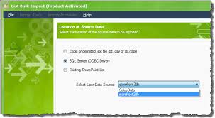 Use A Sql Server Table Or View As The Chart Plus Data Source