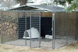 It is weatherproof and ventilated and comes in medium and large sizes. Diy 10 X 10 Kennel Cover 6 Truss For Chain Link Type Kennel