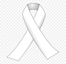 awareness ribbon white ribbon pink ribbon breast cancer white breast cancer ribbon png transparent png vhv vhv rs