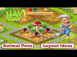 Hay Day Farm Animal Pen Design And Layout Ideas Youtube