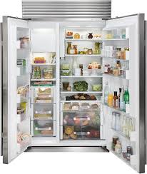 Sub Zero 48 Classic Side By Side Refrigerator Freezer With Internal Dispenser Panel Ready Bi 48sid O Refrigerator Side By Side Refrigerator Refrigerator Freezer