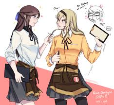 Revue Starlight Claudine X Maya Yuri Yuri Anime Girls Yuri Anime Yuri