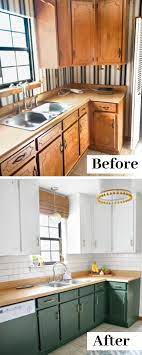 Two Tone Kitchen For 125 Budget Kitchen Remodel Diy Kitchen Renovation Kitchen Renovation