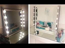 my diy hollywood inspired vanity mirror youtube