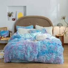4 ways to dye kaleidoscope mandalas. Blue Tie Dyed Duvet Cover Set Queen 3pcs Breathable Plush Shaggy Soft Velvet Fuzzy Bedding Set With Zipper Closure Walmart Canada