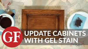 Gel stain is another option that can be used for even color distribution and dark, rich hues. General Finishes Java Gel Stain Solvent Based Quart