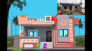 Home design front elevation 12modern single floor elevations for individual houses , new house front elevation design. House Front Elevation Designs For Single Floor Indian Home Elevation For New Buildings 3d Home Youtube
