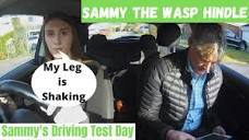 SAMMY'S BIG DAY HAS ARRIVED. DRIVING TEST RESULT INCLUDED. - YouTube