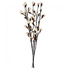 Decorative Brown Twig Lights With White Rose Flowers Twig Lights Led Fairy Lights Lighted Branches