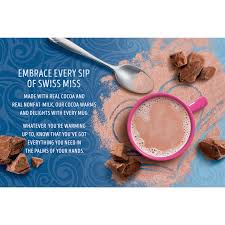 Swiss Miss Milk Chocolate Flavor Reduced Calorie Hot Cocoa Mix 8 0 39 Ounce Envelopes Walmart Com Walmart Com