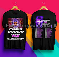 The indigoat tour will follow the release of brown's ninth studio album, indigo, which will be dropping on june 28, 2019. Chris Brown Indigoat Tour 2019 Black Gildan Tshirt S 3xl Ebay New Chris Brown Chris Brown Chris