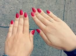 Professionally performed and almond nails acrylic pattern on nails can be done not only with the help of brushes, but also with the help of dots. 27 Stylish Short Almond Shaped Nails Design Ideas Types Of Nails Shapes Types Of Nails Short Almond Shaped Nails