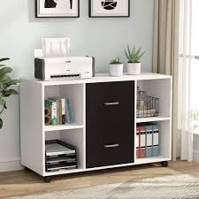 Check spelling or type a new query. Up To 65 Off Tribesigns 2 Drawer Wood File Cabinet Letter Size Large Mobile Lateral Filing Cabinet Printer Stand With Storage Shelves And Wheels For Home Office White Office Products