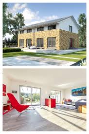 gussek haus doppelhaus modena fassade offene wohnraume haus