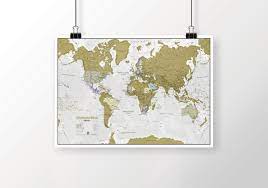 Choose from world maps, maps of the usa & europe, gourmet food, glow in the dark maps and even a scratch the scratch map deluxe also offers incredibly intricate geographical details like land and ocean relief so you get a more complete view of the world. Maps International World Map Scratch The World English Twm Tom Wholesale Management