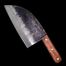 Almazan Knife Serbian 1095 Carbon Steel Leather Sheath Chef S Knife Chef Knife Knife Knife Making