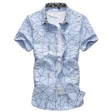 Button Down Geometric Print Floral Patchwork Dress Shirt