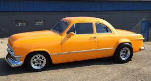 Image result for Chrome Yellow 1950 Ford Truck