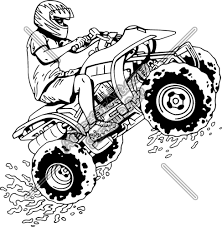 Our free number coloring pages have engaging pictures for each number that children can count and color at the same time. Coloring Four Wheelers Clip Art Sketch Coloring Page Cars Coloring Pages Coloring Pages Cute Coloring Pages