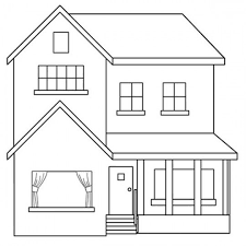 Casas Faciles De Dibujar Como Dibujar Una Casa Dibujo De Casa Bosquejo De Casa