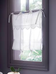 Brise Bise En Etamine De Lin La Maison Vetement Et Deco Cyrillus Gardinen Fur Kleine Fenster Diy Jalousien Vorhange Gardinen