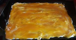 Pfirsich Maracuja Kuchen Vom Blech Von Andernachermadchen Chefkoch Rezept Kuchen Mit Pfirsich Kuchen Kochen Und Backen