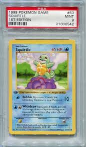 Starter this level gain rate pokémon required total exp amounts important notice! Pokemon Card 1st Edition Shadowless Squirtle Base Set 6