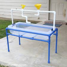 How To Make A Pvc Pipe Sand And Water Table Frugal Fun For Boys And Girls