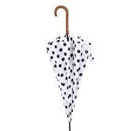 Wholesale Polka Dot Umbrella Auto Open Golf Umbrella 16 Ribs ...