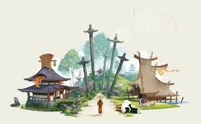 Tokaido By Naiiade Art Environmental Art Concept Art Characters